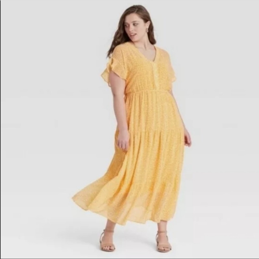 Flutter Chiffon Dress